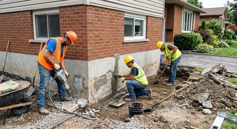 Foundation Repair in Bristol, CT