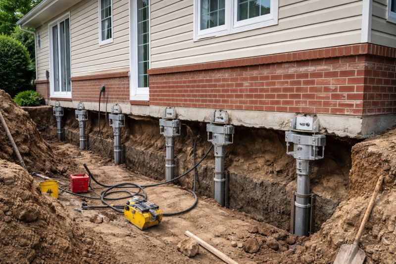 Basement Underpinning in Bristol, CT