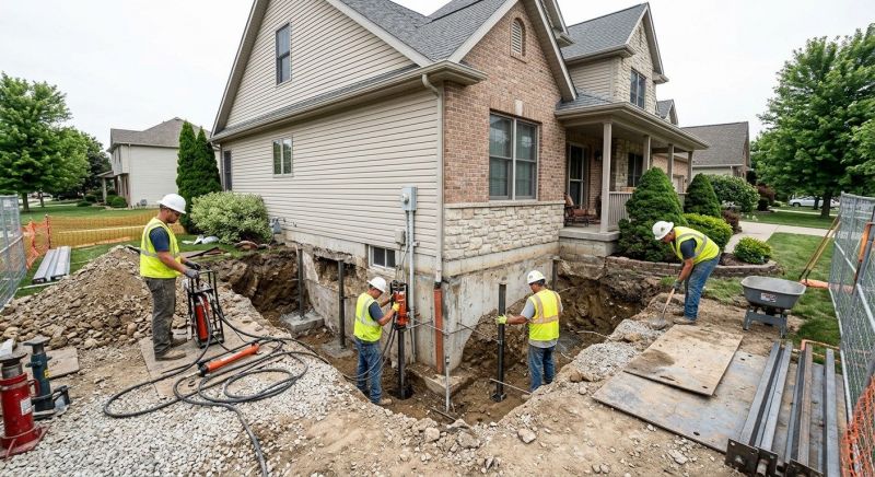 Building Foundation Repair in East Hampton, CT