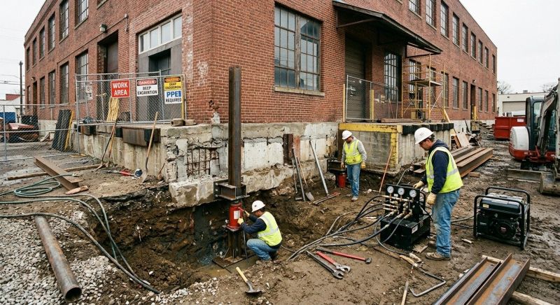 Building Foundation Repair in Harwinton, CT