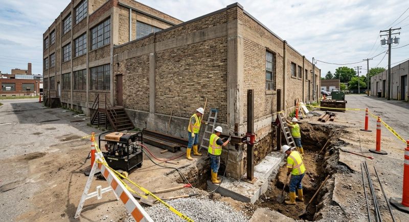 Building Foundation Repair in Harwinton, CT