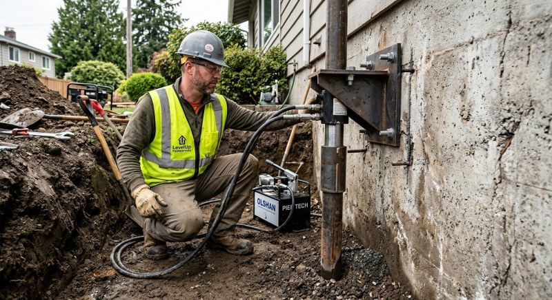 Concrete Foundation Leveling in Cheshire, CT