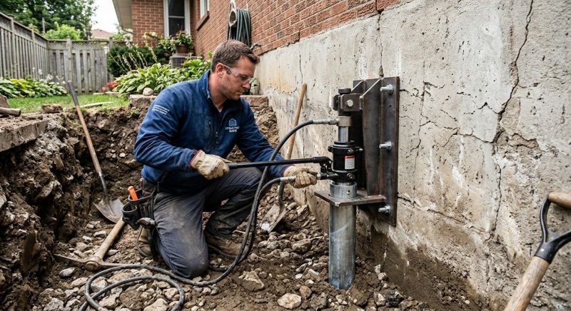 Concrete Foundation Leveling in East Hampton, CT