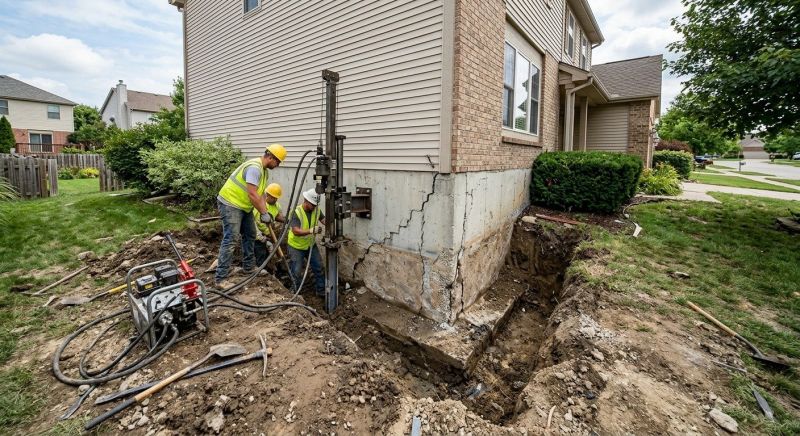 Concrete Foundation Repair in Ansonia, CT