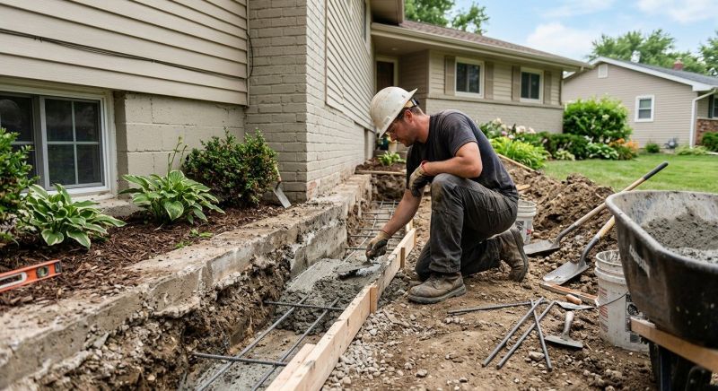 Concrete Foundation Repair in Harwinton, CT