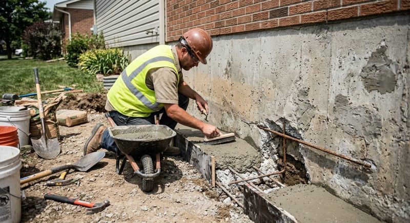 Concrete Foundation Repair in Seymour, CT