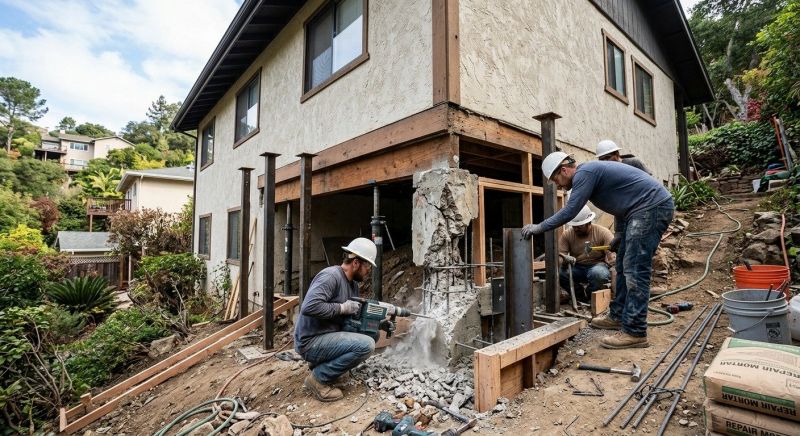Concrete Foundation Repair in Torrington, CT