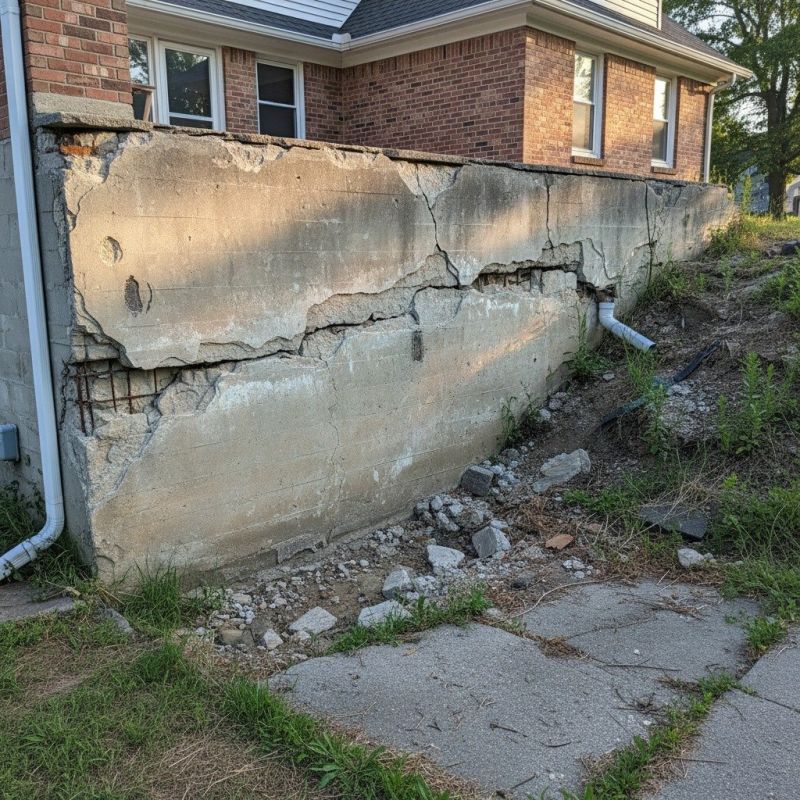 Cracked Foundation Repair in Bethlehem, CT