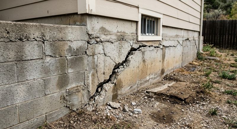 Cracked Foundation Repair in West Hartford, CT