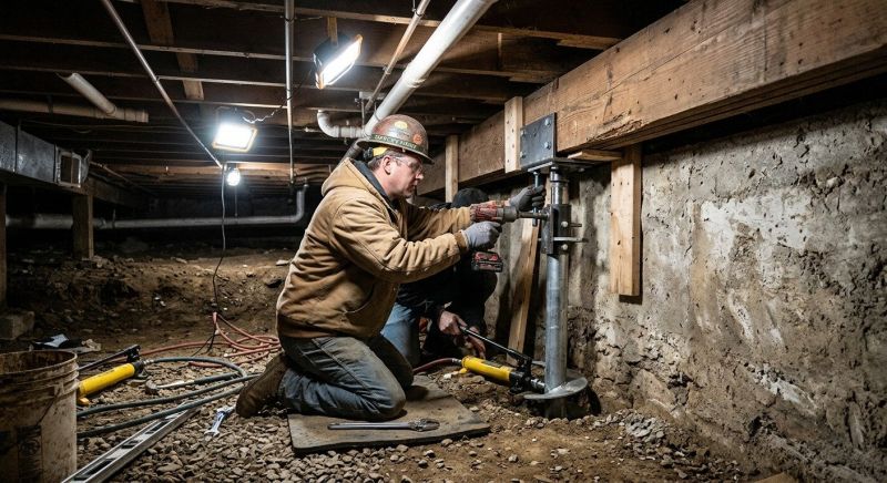 Crawlspace Foundation Repair in Riverton, CT