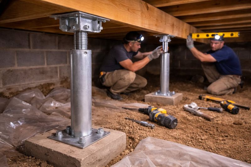 Crawlspace Structural Repair in Bristol, CT