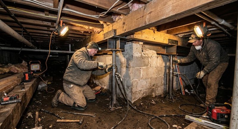 Deep Foundation Repair in Bristol, CT