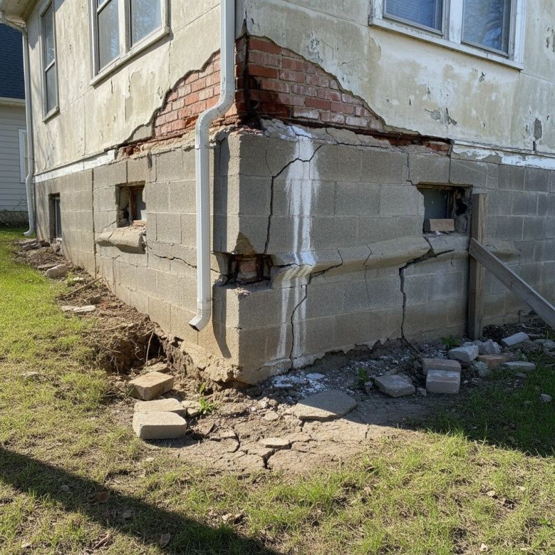 Foundation Crack Repair in Derby, CT