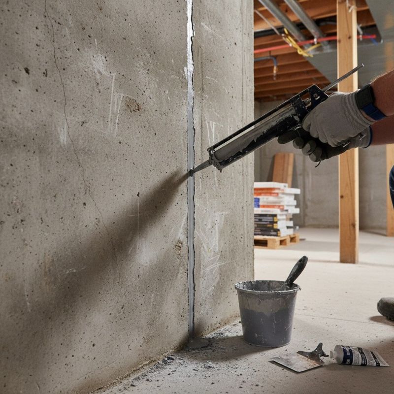 Foundation Crack Repair in North Branford, CT