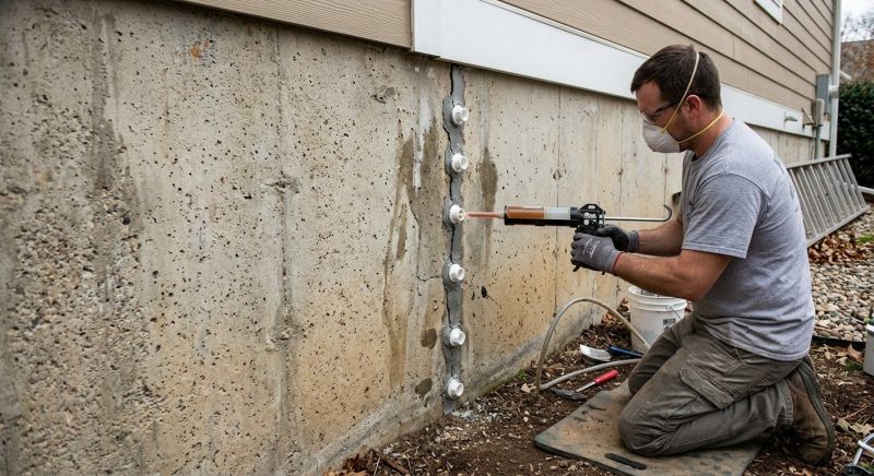 Foundation Cracks Repair in Bristol, CT
