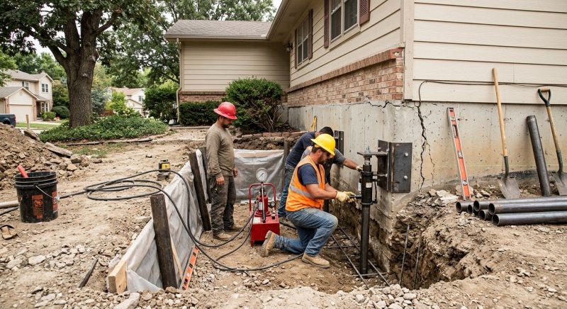 Foundation Damage Repair in Durham, CT