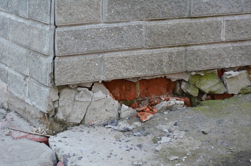 Foundation Damage Repair in East Granby, CT