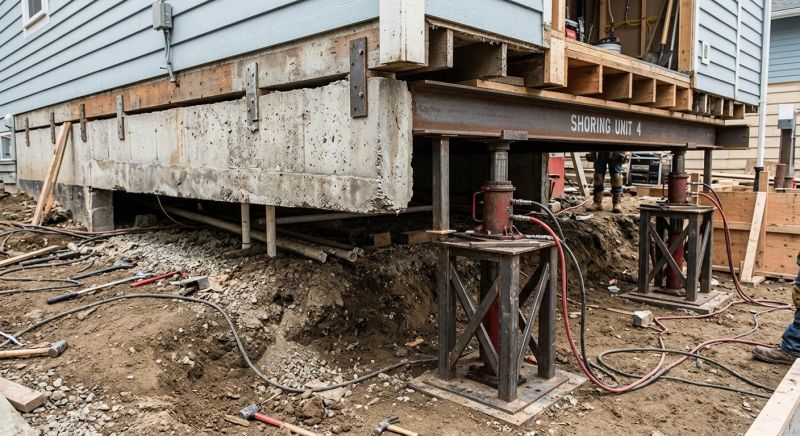 Foundation Jacking in Cheshire, CT
