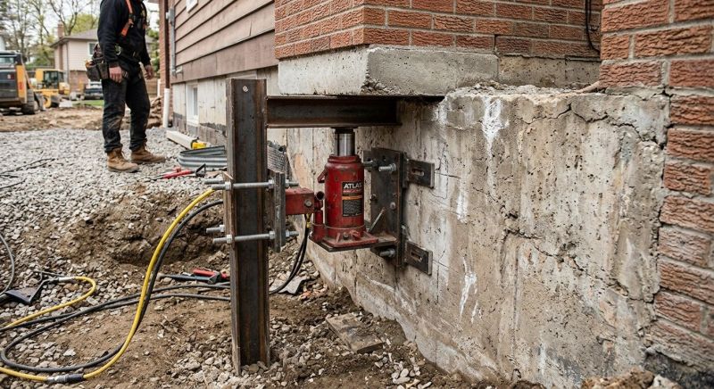 Foundation Jacking in Cheshire, CT
