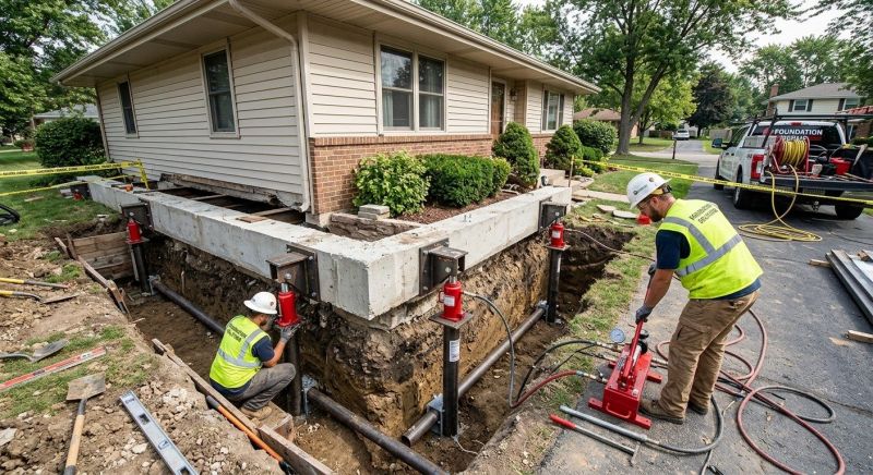 Foundation Jacking in East Hartford, CT