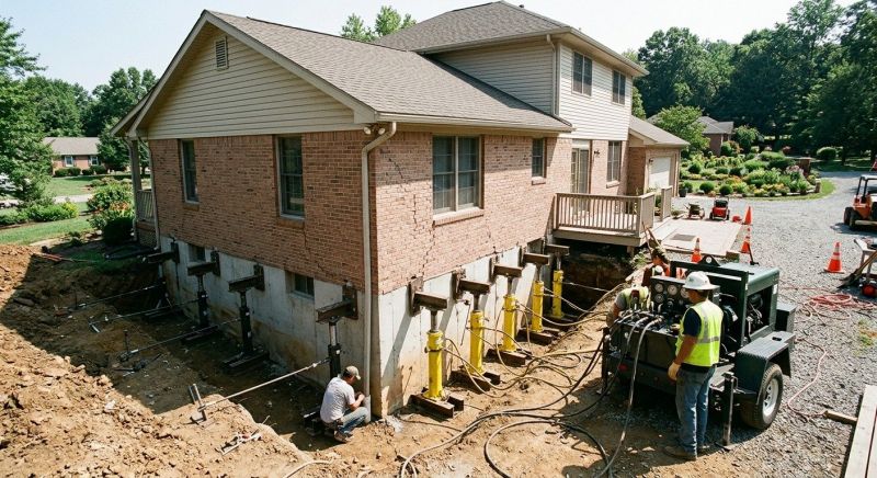 Foundation Jacking in Granby, CT