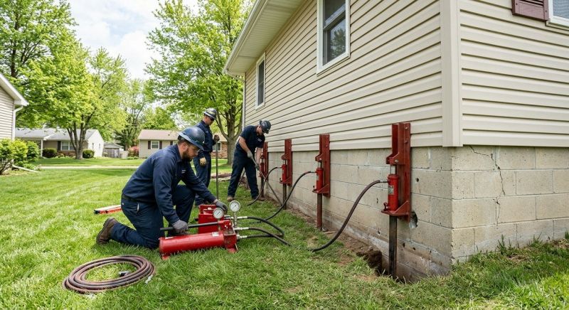 Foundation Jacking in Higganum, CT