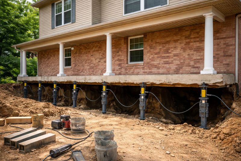 Foundation Jacking in North Canton, CT