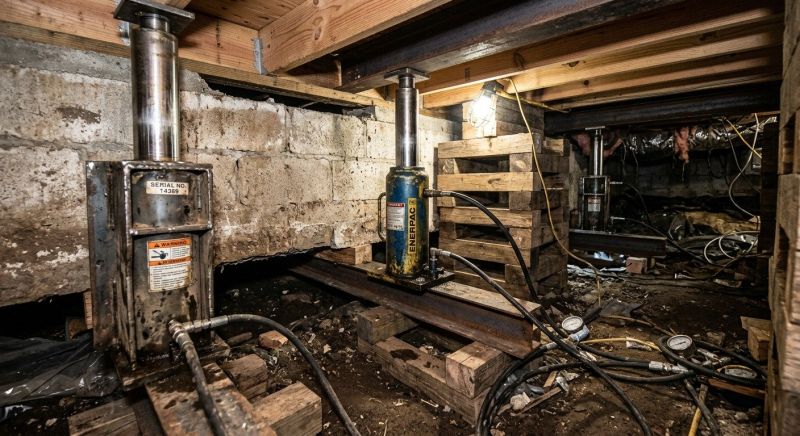 Foundation Jacking in North Haven, CT