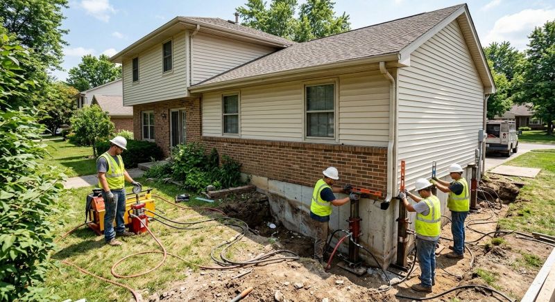 Foundation Jacking in Southington, CT