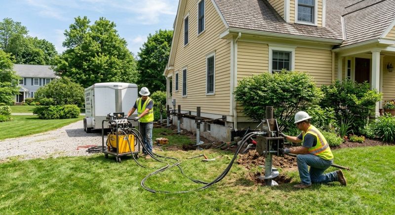 Foundation Lifting in Cromwell, CT