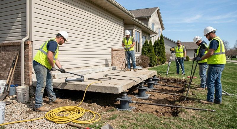 Foundation Lifting in East Hartford, CT