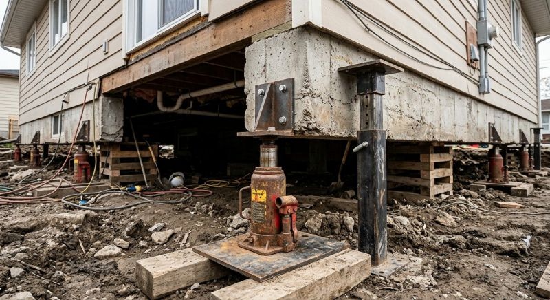Foundation Lifting in Terryville, CT