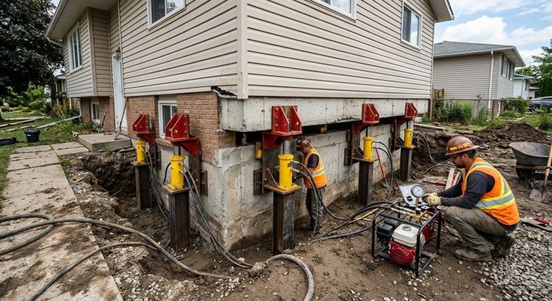 Foundation Lifting in Wallingford, CT