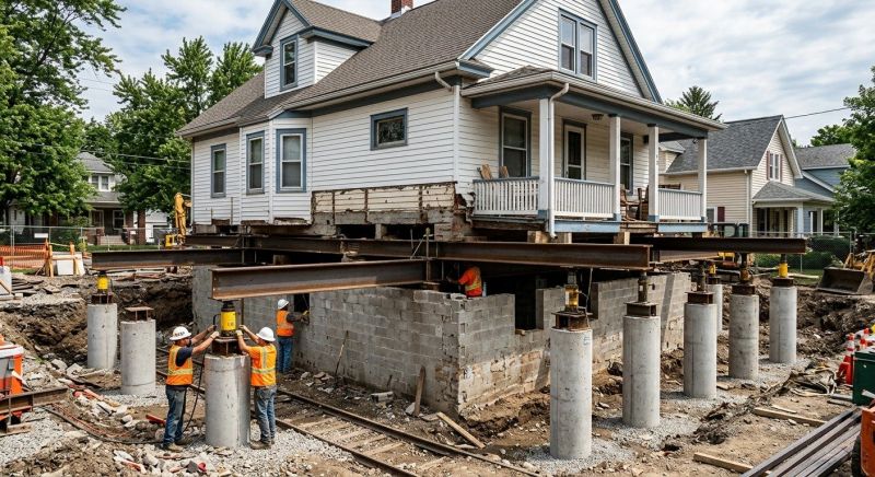 Foundation Raising in North Haven, CT