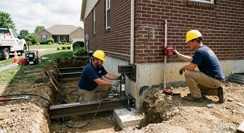 Foundation Releveling in Bristol, CT