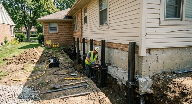 Foundation Renovation in Bristol, CT