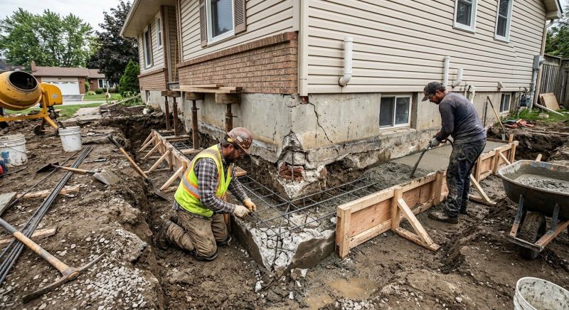 Foundation Repair in Bloomfield, CT