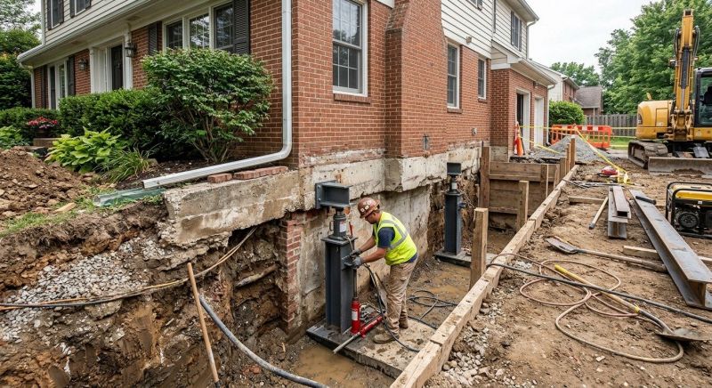 Foundation Repair in Manchester, CT