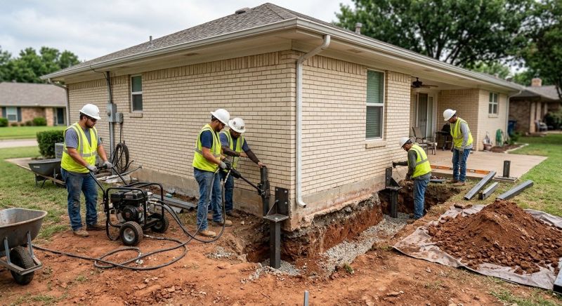 Foundation Stabilizing in Ansonia, CT