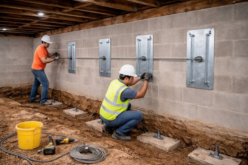 Foundation Stabilizing in Bridgewater, CT