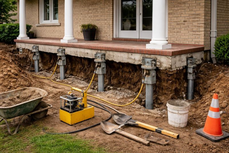 Foundation Stabilizing in Derby, CT