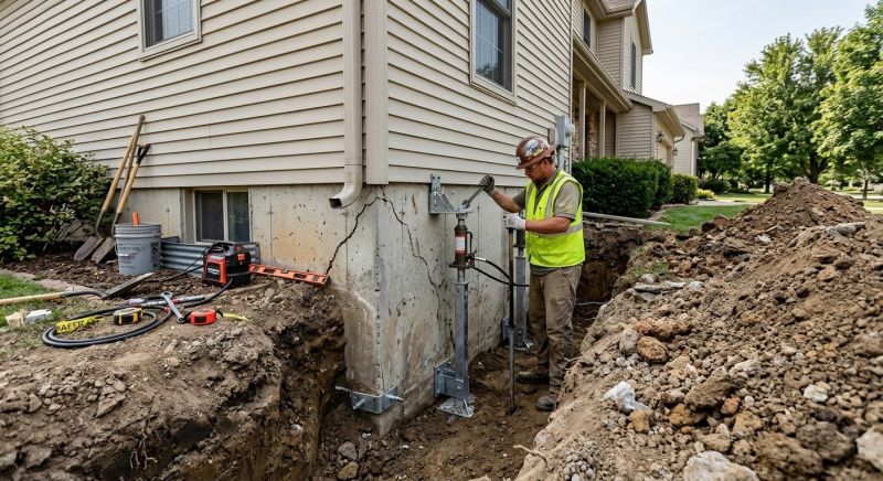 Foundation Stabilizing in Harwinton, CT