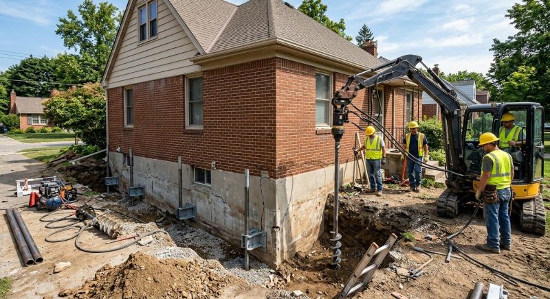Foundation Stabilizing in Bristol, CT