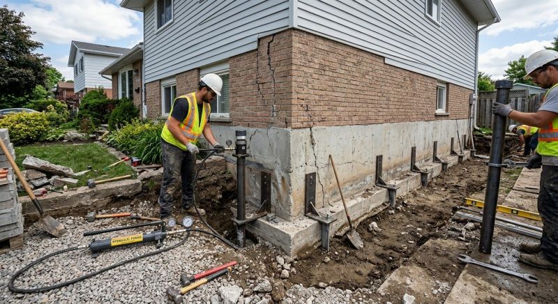 Foundation Stabilizing in Litchfield, CT