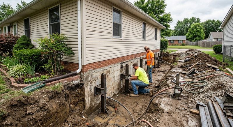 Foundation Stabilizing in New Hartford, CT