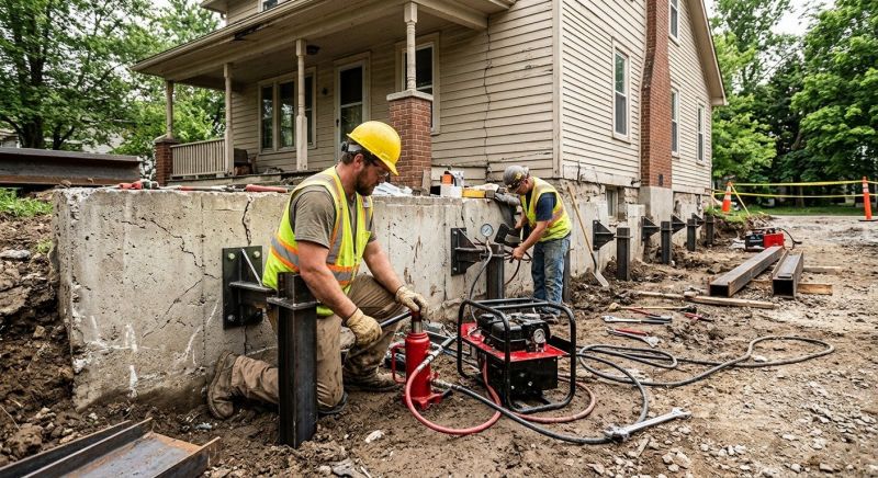 Foundation Stabilizing in Plainville, CT