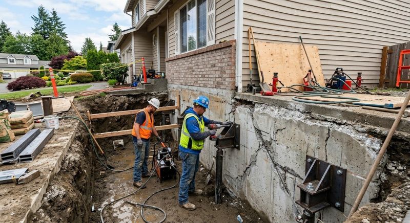 Foundation Structural Repair in Durham, CT