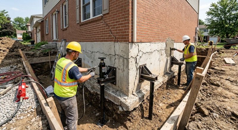 Foundation Structural Repair in Harwinton, CT