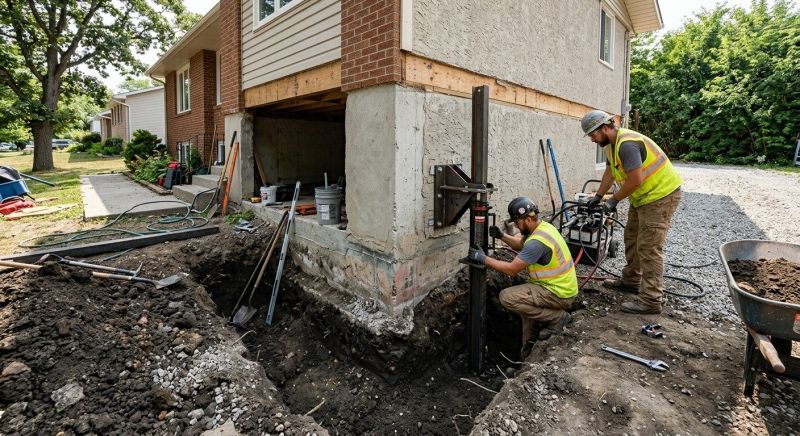 Foundation Structural Repair in Plymouth, CT