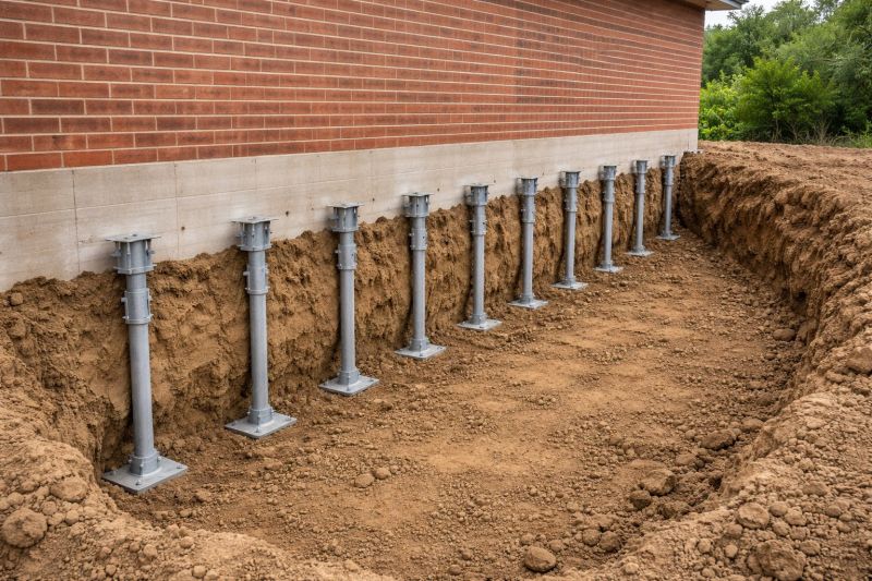 Helical Pile Installation in Bristol, CT